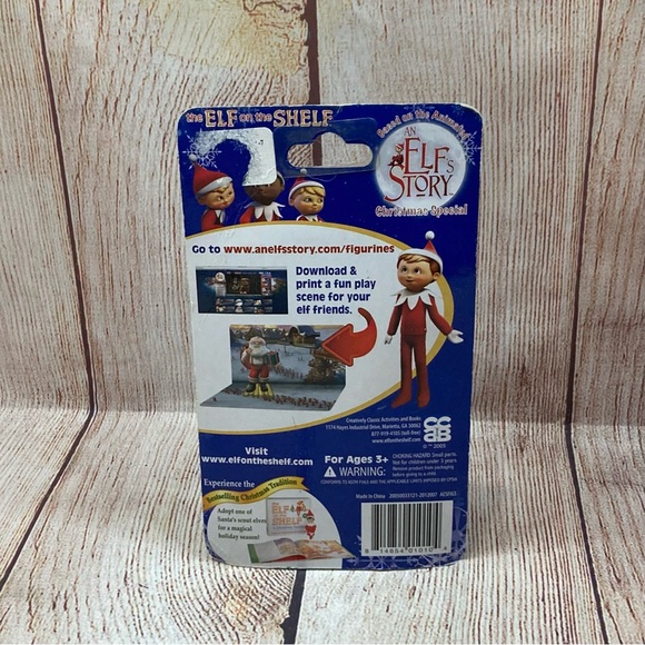 An Elf On A Shelf Story Holiday Santa Figurine Ages 3+ - Picture 7 of 11